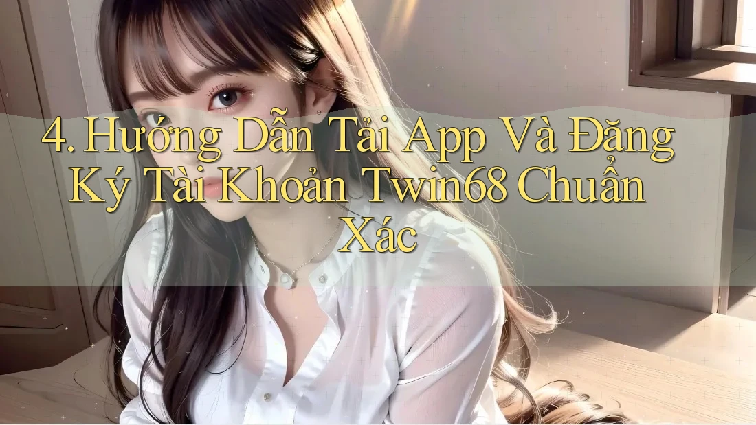 4. Hướng Dẫn Tải App Và Đăng Ký Tài Khoản Twin68 Chuẩn Xác