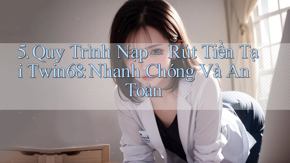 5. Quy Trình Nạp – Rút Tiền Tại Twin68: Nhanh Chóng Và An Toàn