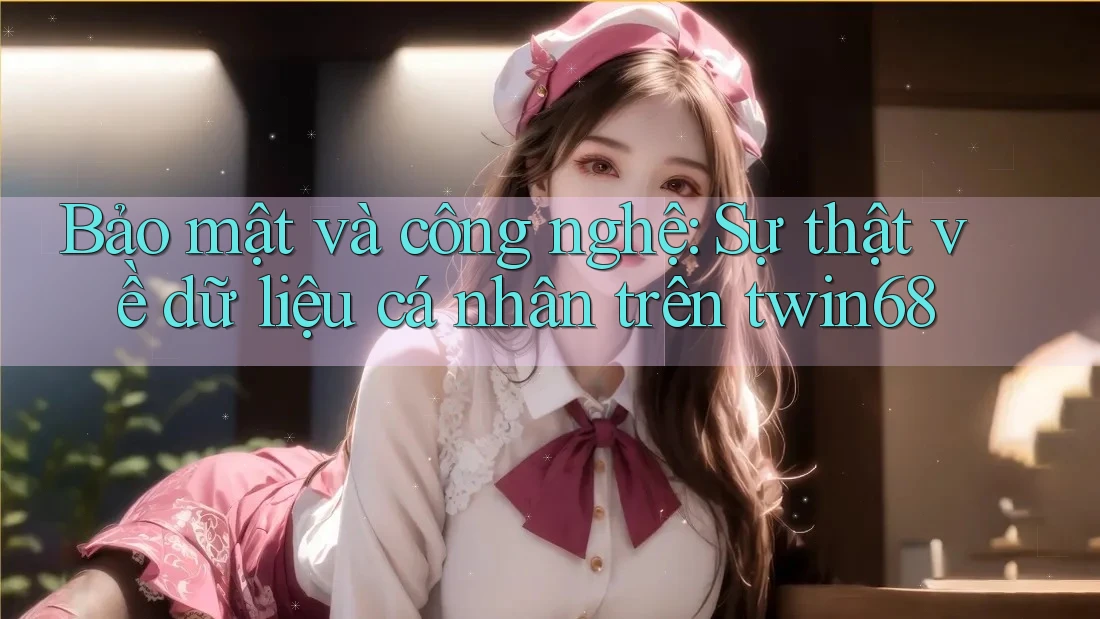 Bảo mật và công nghệ: Sự thật về dữ liệu cá nhân trên twin68 Bảo mật và công nghệ: Sự thật về dữ liệu cá nhân trên twin68
