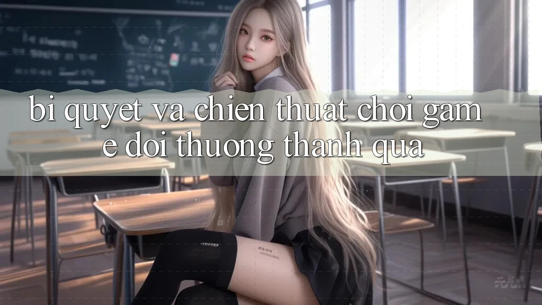 Bí quyết Và Chiến Thuật Chơi Game Đổi Thưởng Thành quả