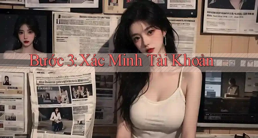 Bước 3: Xác Minh Tài Khoản Bước 3: Xác Minh Tài Khoản