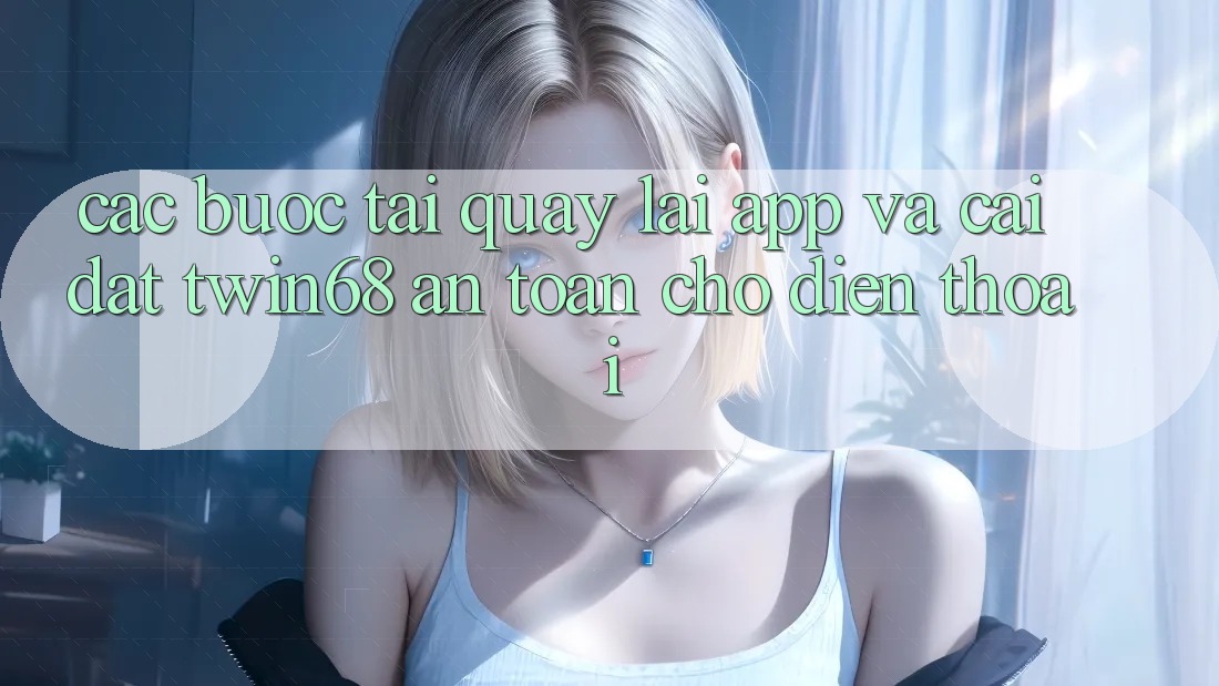 Các bước Tải quay lại App Và Cài Đặt twin68 An toàn Cho Điện Thoại