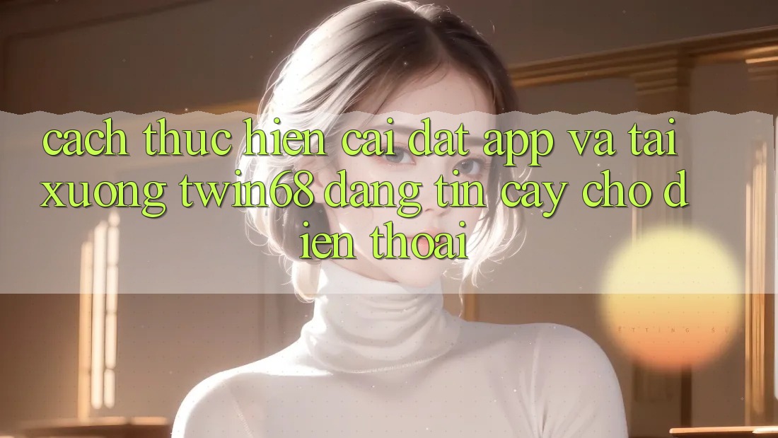 Cách thực hiện Cài đặt App Và Tải xuống twin68 Đáng tin cậy Cho Điện Thoại Cách thực hiện Cài đặt App Và Tải xuống twin68 Đáng tin cậy Cho Điện Thoại