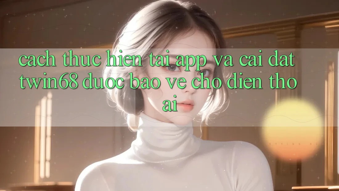 Cách thực hiện Tải App Và Cài Đặt twin68 Được bảo vệ Cho Điện Thoại