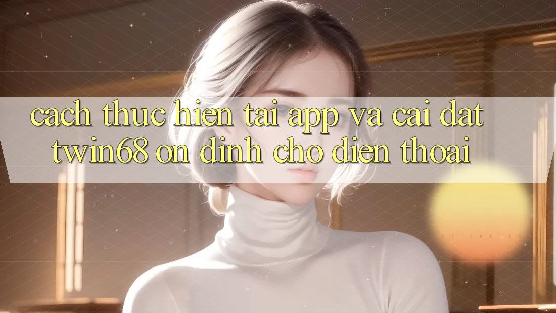 Cách thực hiện Tải App Và Cài Đặt twin68 Ổn định Cho Điện Thoại