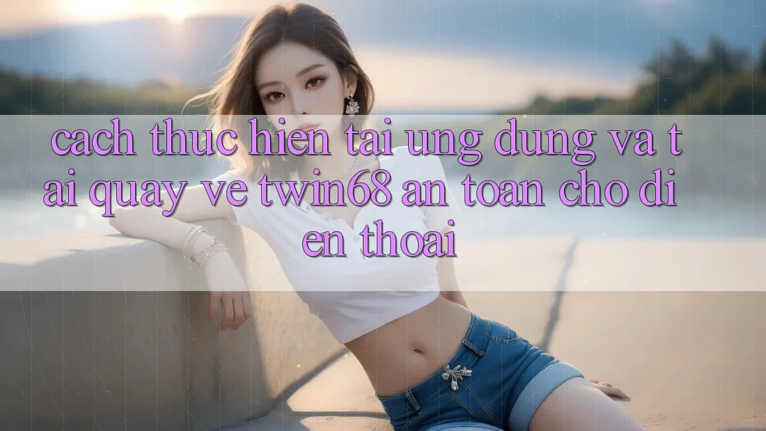 Cách thực hiện Tải Ứng dụng Và Tải quay về twin68 An Toàn Cho Điện Thoại