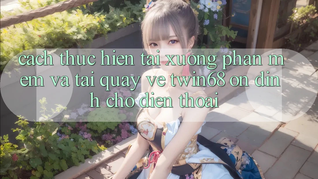Cách thực hiện Tải xuống Phần mềm Và Tải quay về twin68 Ổn định Cho Điện Thoại Cách thực hiện Tải xuống Phần mềm Và Tải quay về twin68 Ổn định Cho Điện Thoại