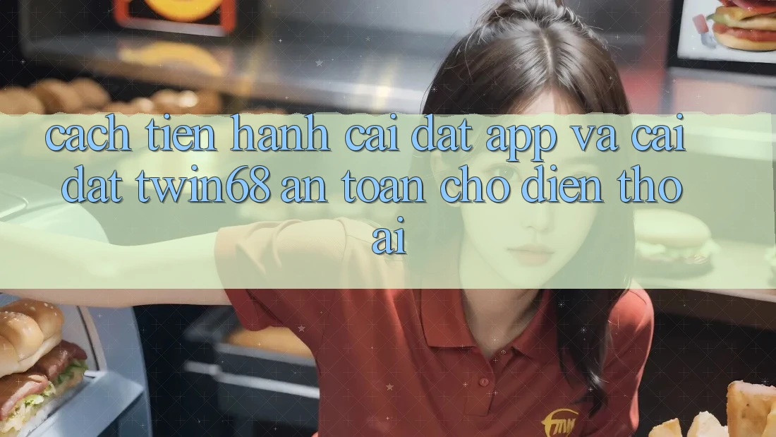 Cách tiến hành Cài đặt App Và Cài Đặt twin68 An Toàn Cho Điện Thoại