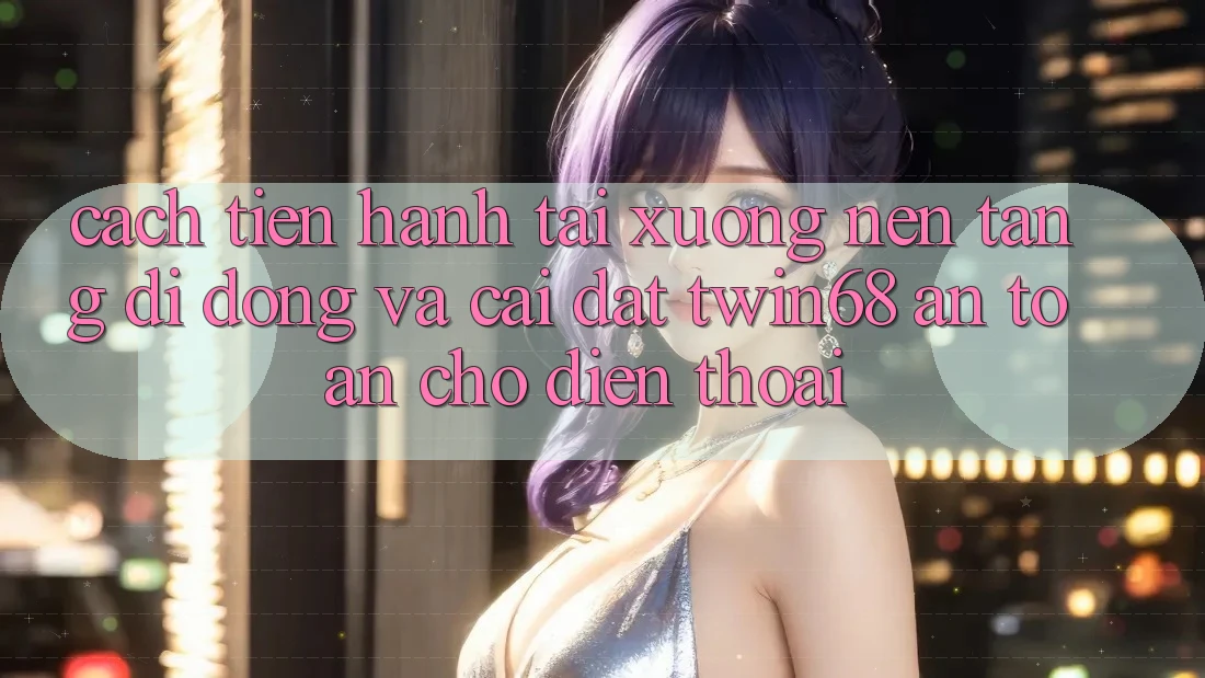 Cách tiến hành Tải xuống Nền tảng di động Và Cài Đặt twin68 An Toàn Cho Điện Thoại