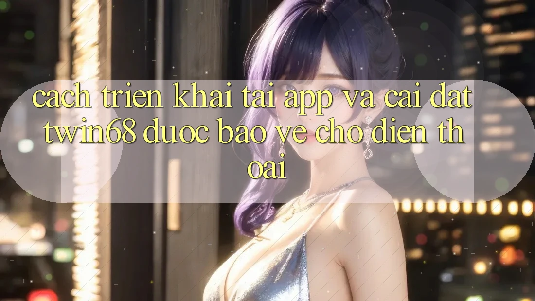 Cách triển khai Tải App Và Cài Đặt twin68 Được bảo vệ Cho Điện Thoại