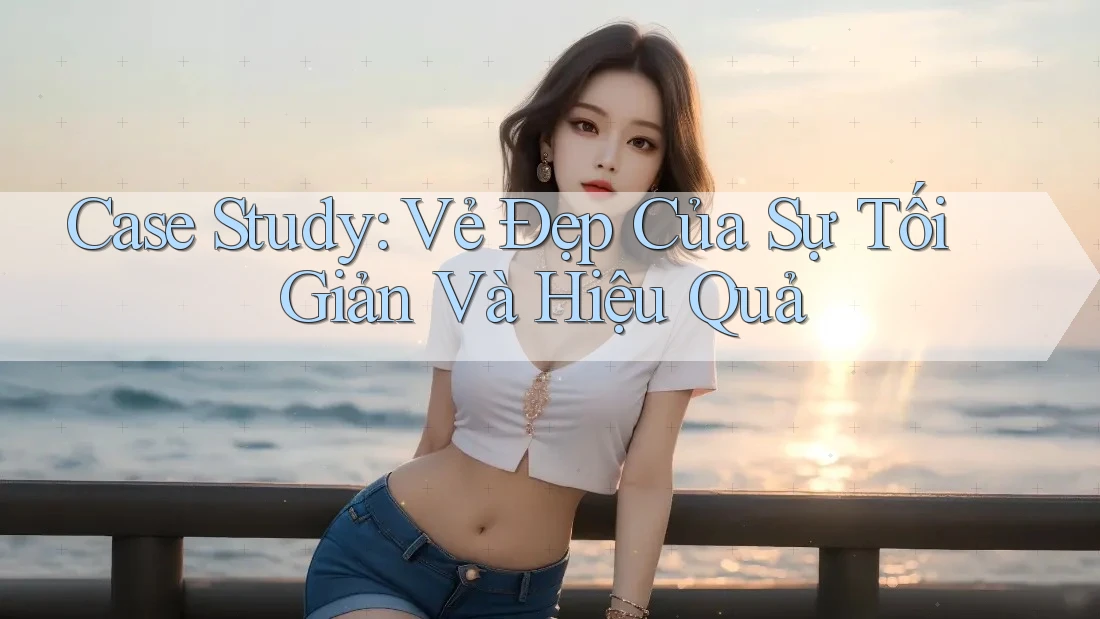 Case Study: Vẻ Đẹp Của Sự Tối Giản và Hiệu Quả
