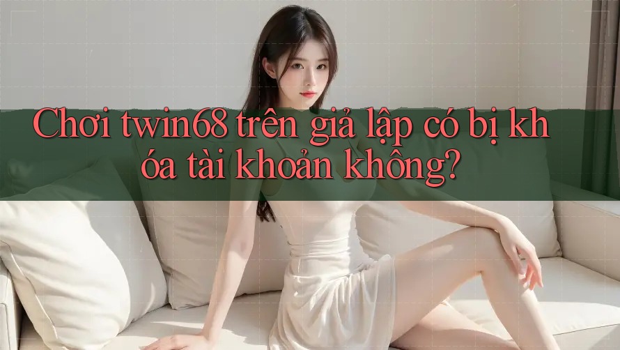 Chơi twin68 trên giả lập có bị khóa tài khoản không?