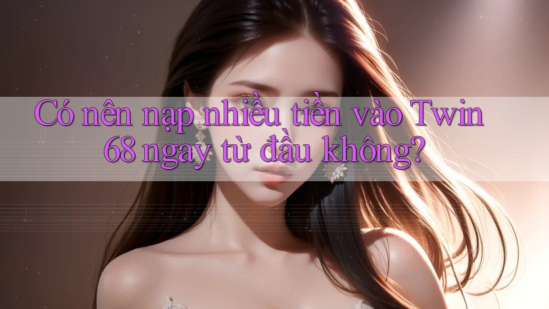 Có nên nạp nhiều tiền vào Twin68 ngay từ đầu không?