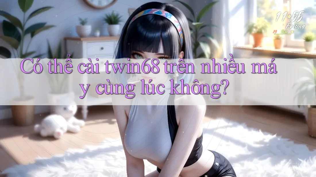 Có thể cài twin68 trên nhiều máy cùng lúc không? Có thể cài twin68 trên nhiều máy cùng lúc không?