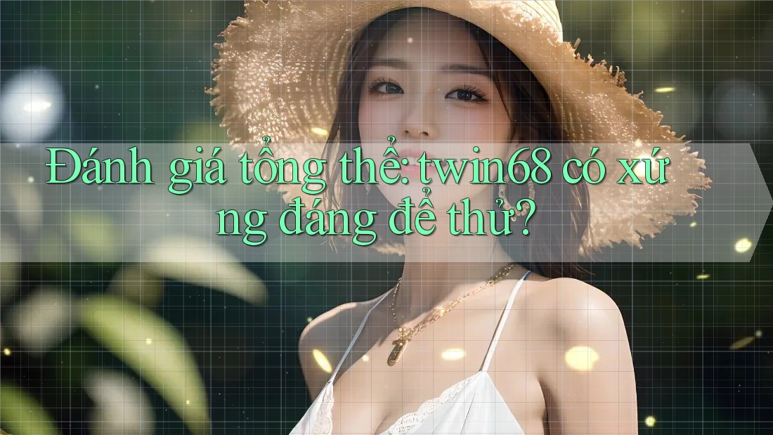 Đánh giá tổng thể: twin68 có xứng đáng để thử? Đánh giá tổng thể: twin68 có xứng đáng để thử?