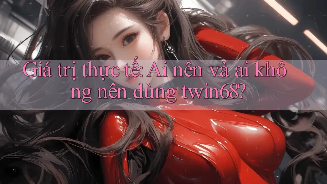 Giá trị thực tế: Ai nên và ai không nên dùng twin68?