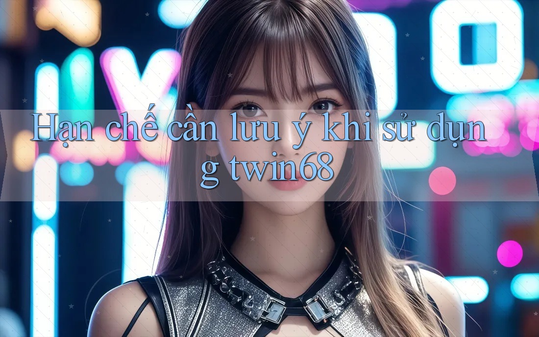 Hạn chế cần lưu ý khi sử dụng twin68