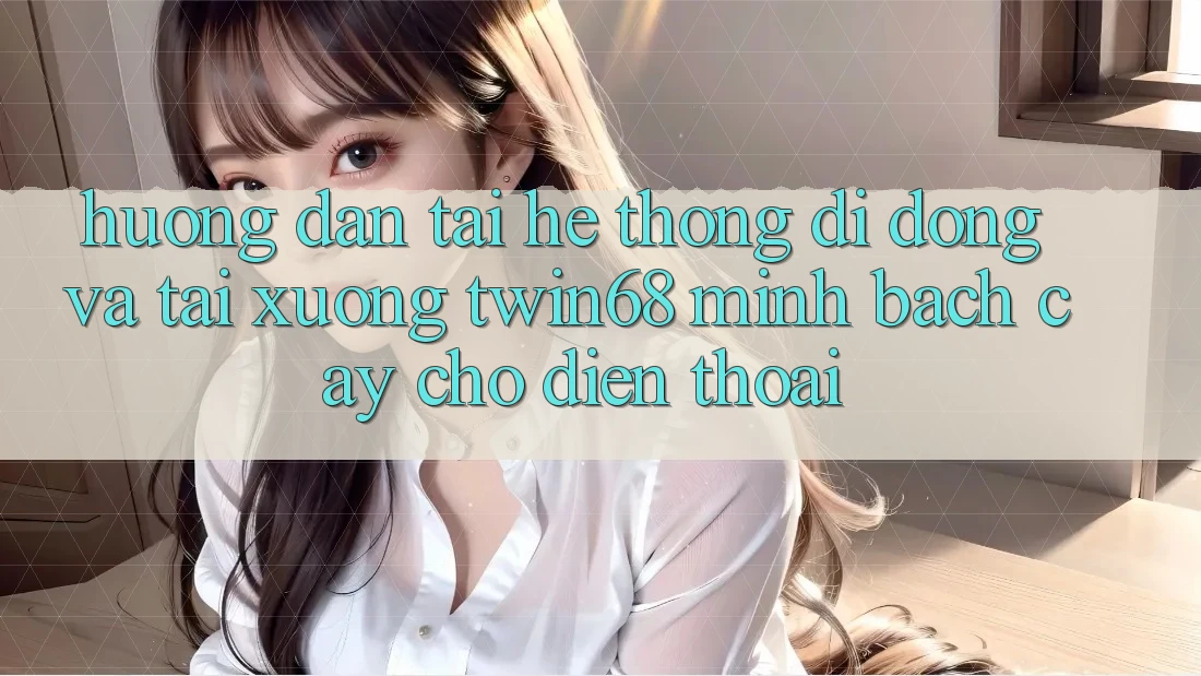 Hướng Dẫn Tải Hệ thống di động Và Tải xuống twin68 Minh bạch cậy Cho Điện Thoại