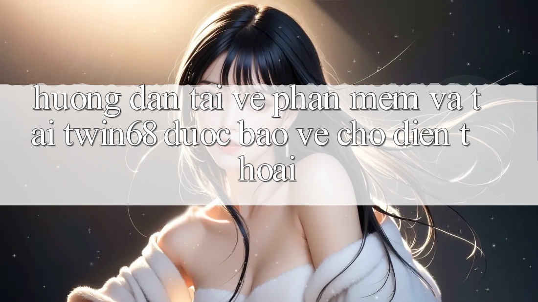 Hướng Dẫn Tải về Phần mềm Và Tải twin68 Được bảo vệ Cho Điện Thoại Hướng Dẫn Tải về Phần mềm Và Tải twin68 Được bảo vệ Cho Điện Thoại