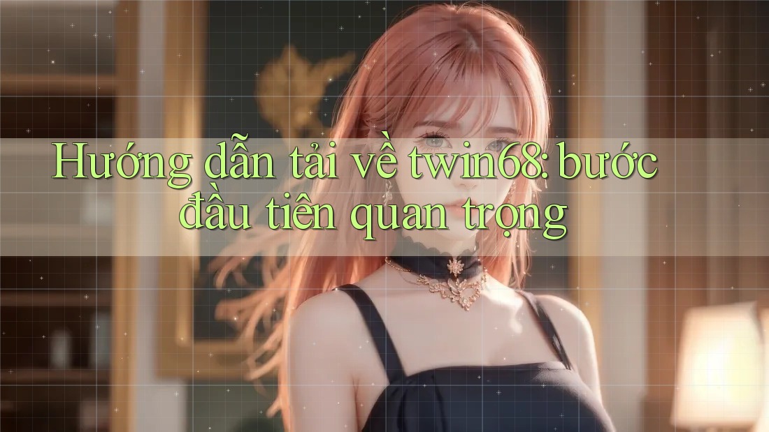 Hướng dẫn tải về twin68: bước đầu tiên quan trọng Hướng dẫn tải về twin68: bước đầu tiên quan trọng