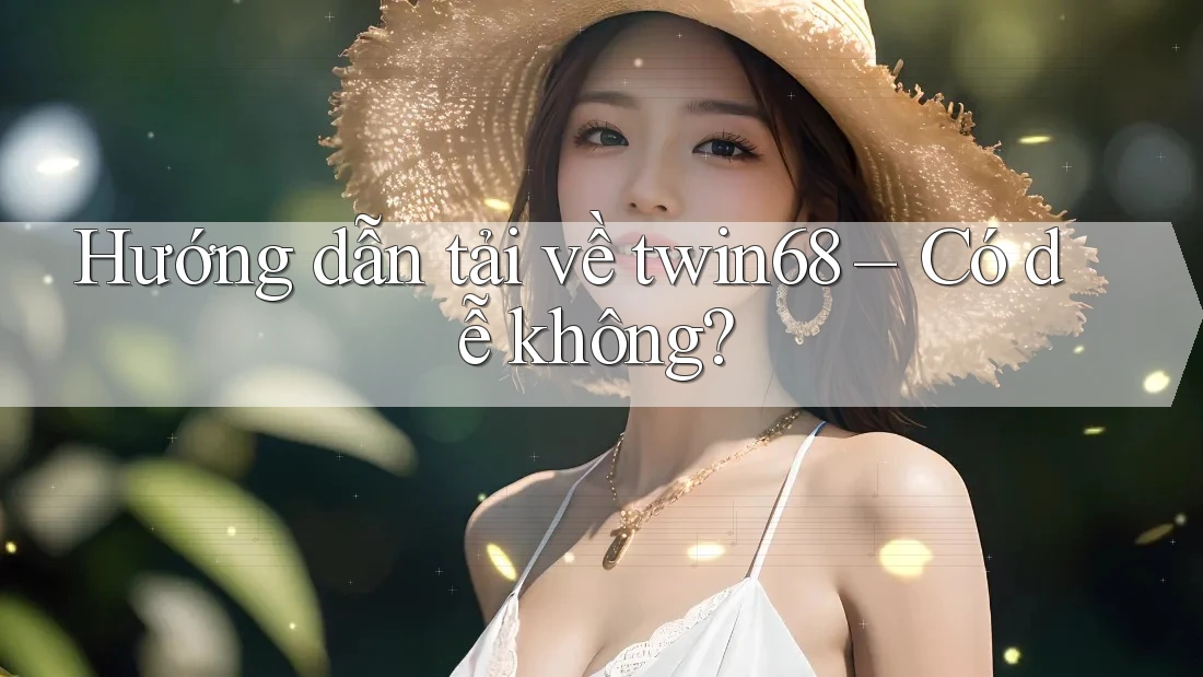 Hướng dẫn tải về twin68 – Có dễ không?