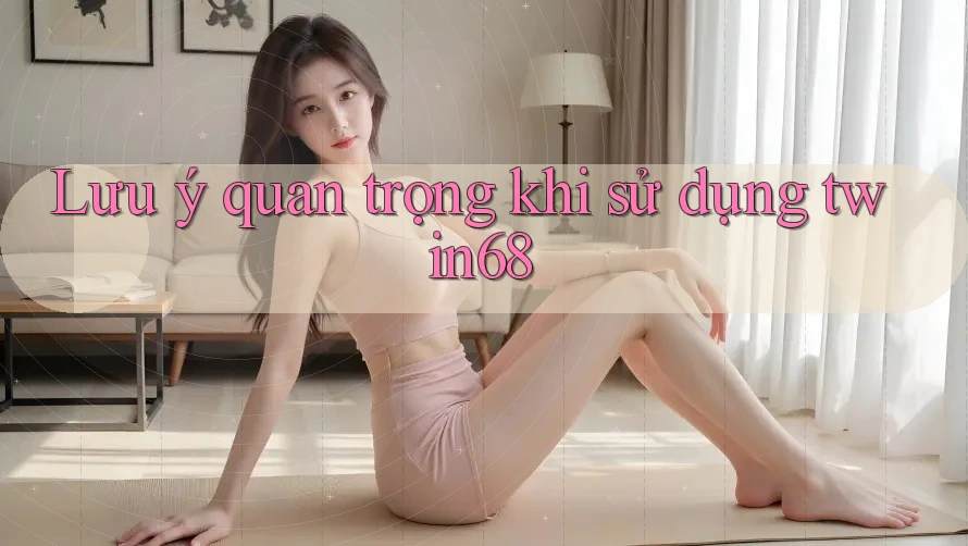 Lưu ý quan trọng khi sử dụng twin68 Lưu ý quan trọng khi sử dụng twin68
