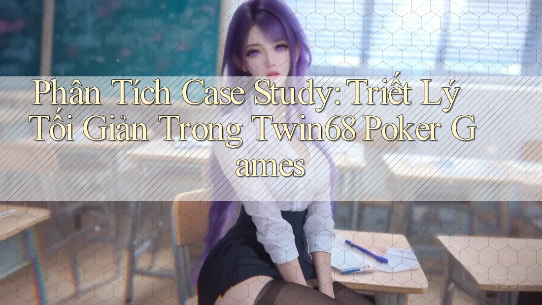 Phân Tích Case Study: Triết Lý Tối Giản Trong Twin68 Poker Games Phân Tích Case Study: Triết Lý Tối Giản Trong Twin68 Poker Games