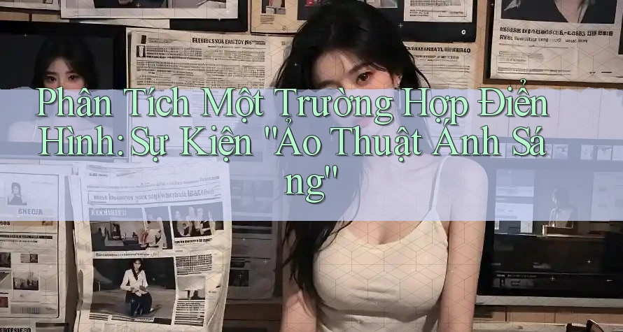 Phân Tích Một Trường Hợp Điển Hình: Sự Kiện “Ảo Thuật Ánh Sáng” Phân Tích Một Trường Hợp Điển Hình: Sự Kiện “Ảo Thuật Ánh Sáng”