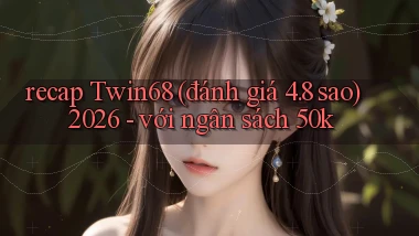 recap Twin68 (đánh giá 4.8 sao) 2026   với ngân sách 50k