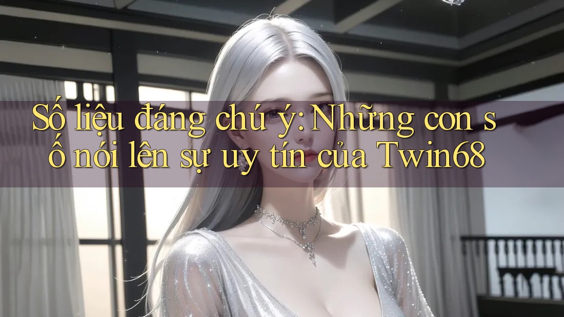 Số liệu đáng chú ý: Những con số nói lên sự uy tín của Twin68