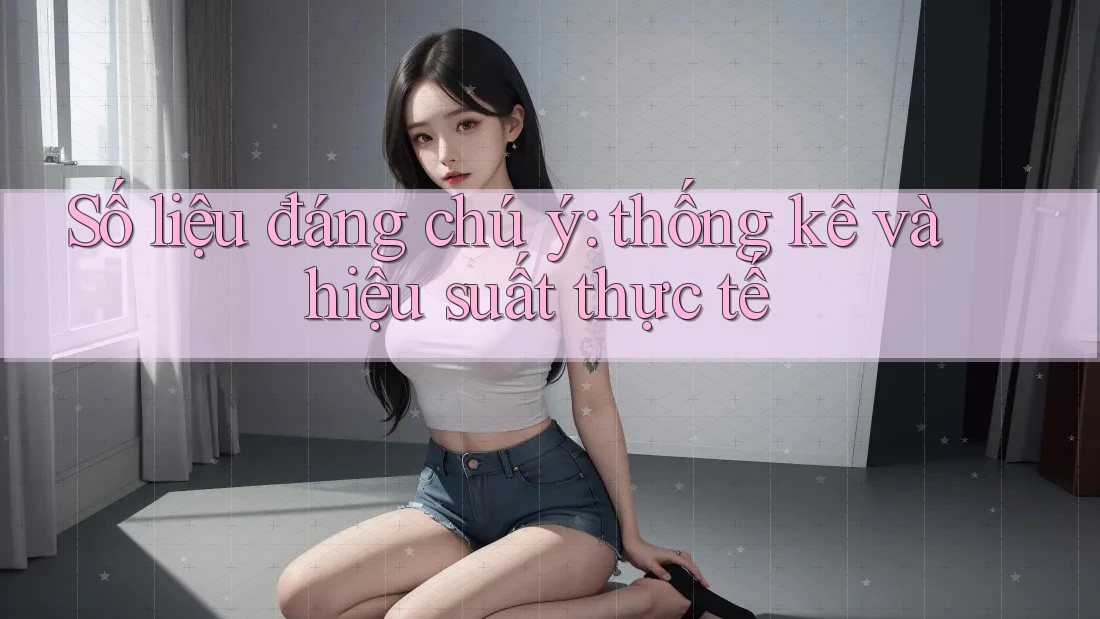 Số liệu đáng chú ý: thống kê và hiệu suất thực tế Số liệu đáng chú ý: thống kê và hiệu suất thực tế