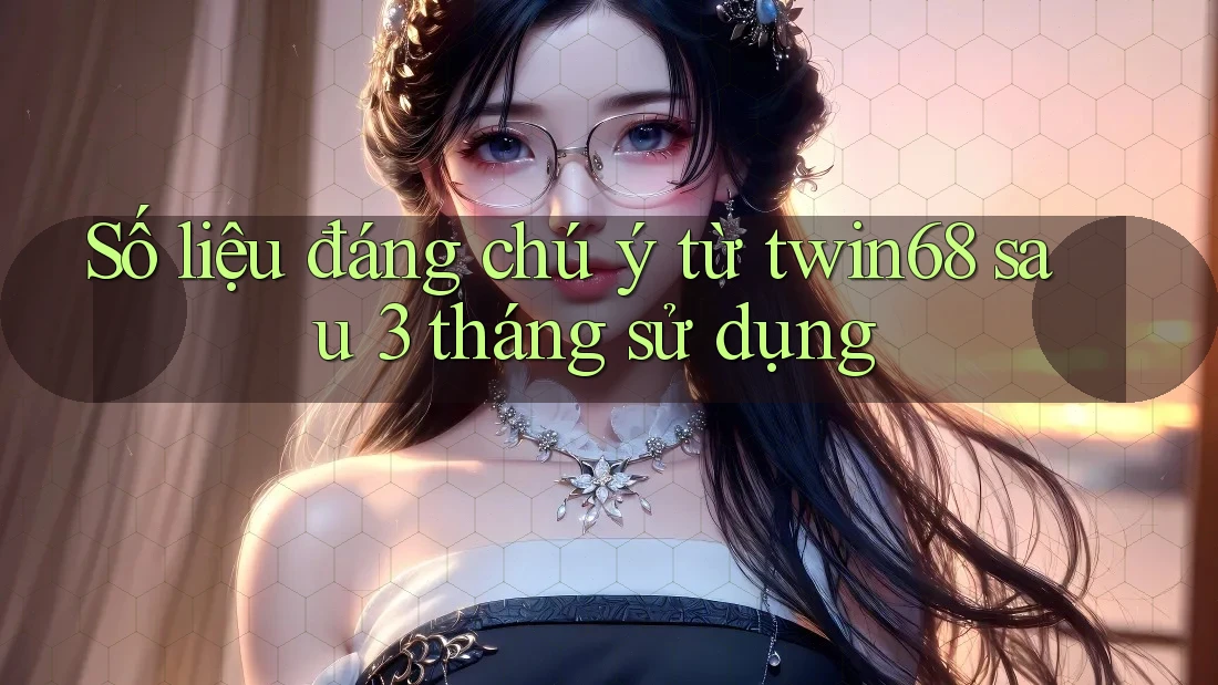 Số liệu đáng chú ý từ twin68 sau 3 tháng sử dụng Số liệu đáng chú ý từ twin68 sau 3 tháng sử dụng