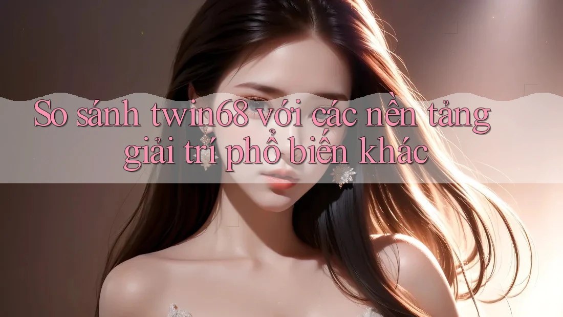 So sánh twin68 với các nền tảng giải trí phổ biến khác So sánh twin68 với các nền tảng giải trí phổ biến khác
