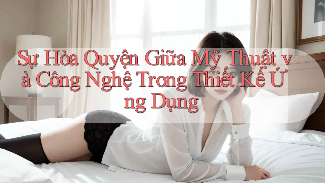 Sự Hòa Quyện Giữa Mỹ Thuật và Công Nghệ Trong Thiết Kế Ứng Dụng Sự Hòa Quyện Giữa Mỹ Thuật và Công Nghệ Trong Thiết Kế Ứng Dụng