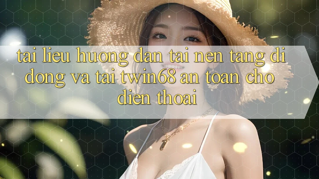 Tài liệu hướng dẫn Tải Nền tảng di động Và Tải twin68 An Toàn Cho Điện Thoại