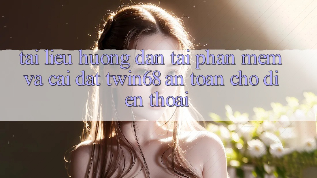 Tài liệu hướng dẫn Tải Phần mềm Và Cài Đặt twin68 An Toàn Cho Điện Thoại
