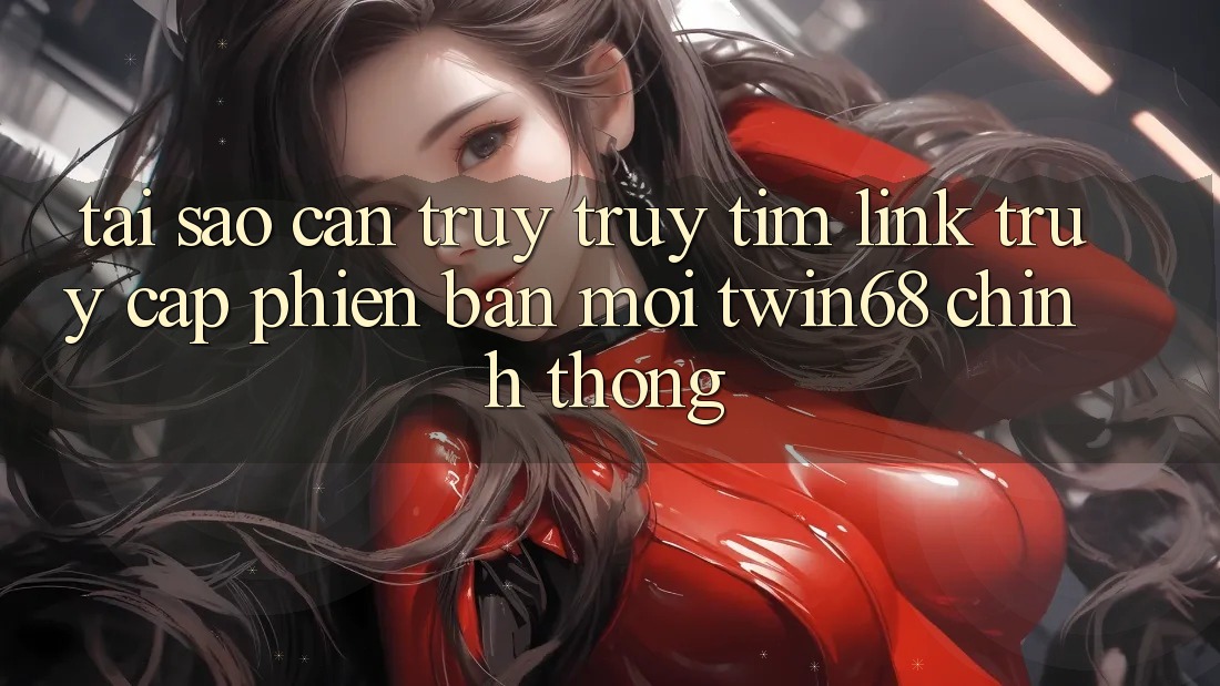 Tại Sao Cần Truy truy tìm “Link Truy Cập Phiên bản mới twin68” Chính Thống?
