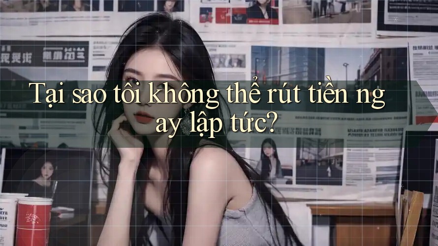 Tại sao tôi không thể rút tiền ngay lập tức? Tại sao tôi không thể rút tiền ngay lập tức?