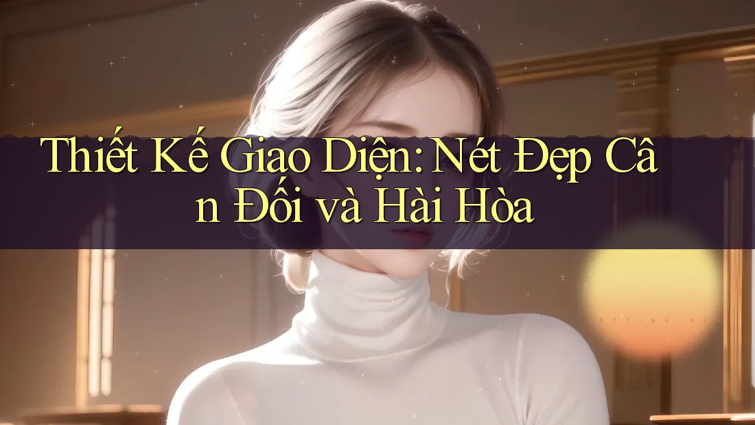 Thiết Kế Giao Diện: Nét Đẹp Cân Đối và Hài Hòa Thiết Kế Giao Diện: Nét Đẹp Cân Đối và Hài Hòa