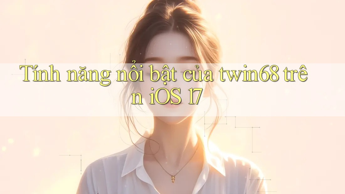 Tính năng nổi bật của twin68 trên iOS 17