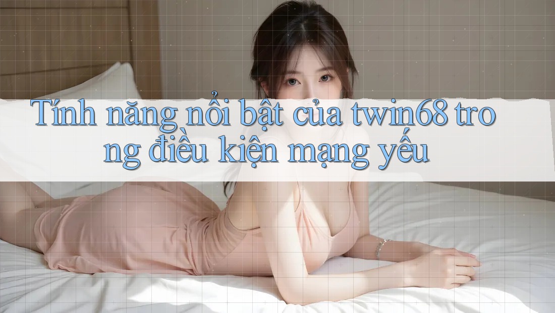 Tính năng nổi bật của twin68 trong điều kiện mạng yếu Tính năng nổi bật của twin68 trong điều kiện mạng yếu