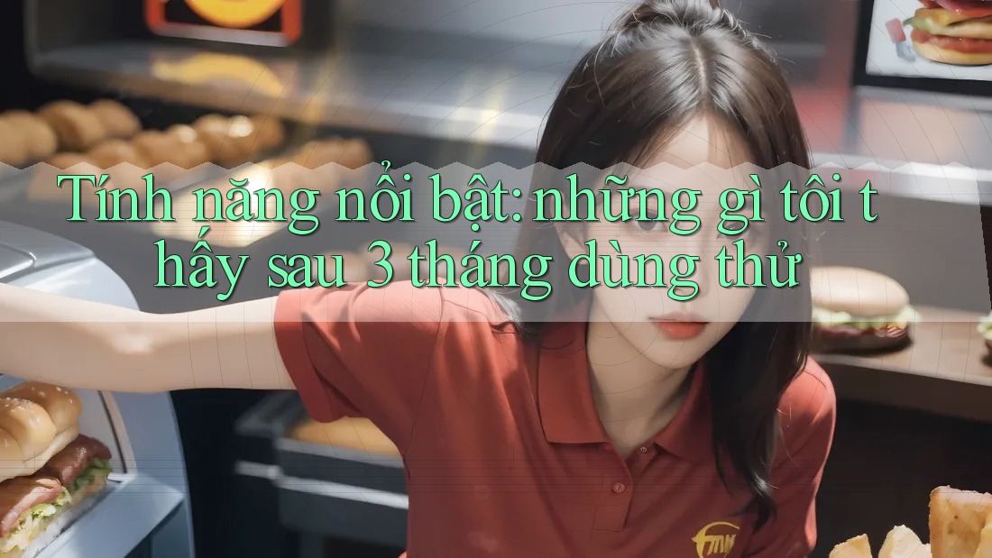 Tính năng nổi bật: những gì tôi thấy sau 3 tháng dùng thử Tính năng nổi bật: những gì tôi thấy sau 3 tháng dùng thử