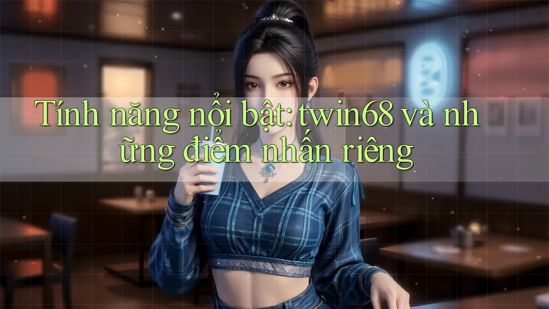 Tính năng nổi bật: twin68 và những điểm nhấn riêng Tính năng nổi bật: twin68 và những điểm nhấn riêng