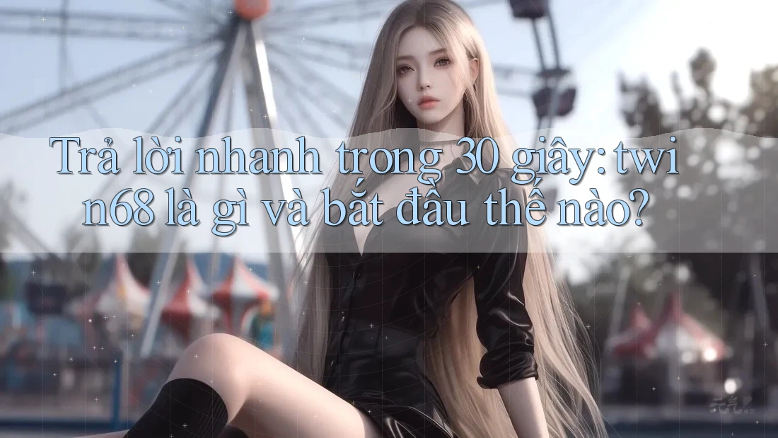 Trả lời nhanh trong 30 giây: twin68 là gì và bắt đầu thế nào? Trả lời nhanh trong 30 giây: twin68 là gì và bắt đầu thế nào?