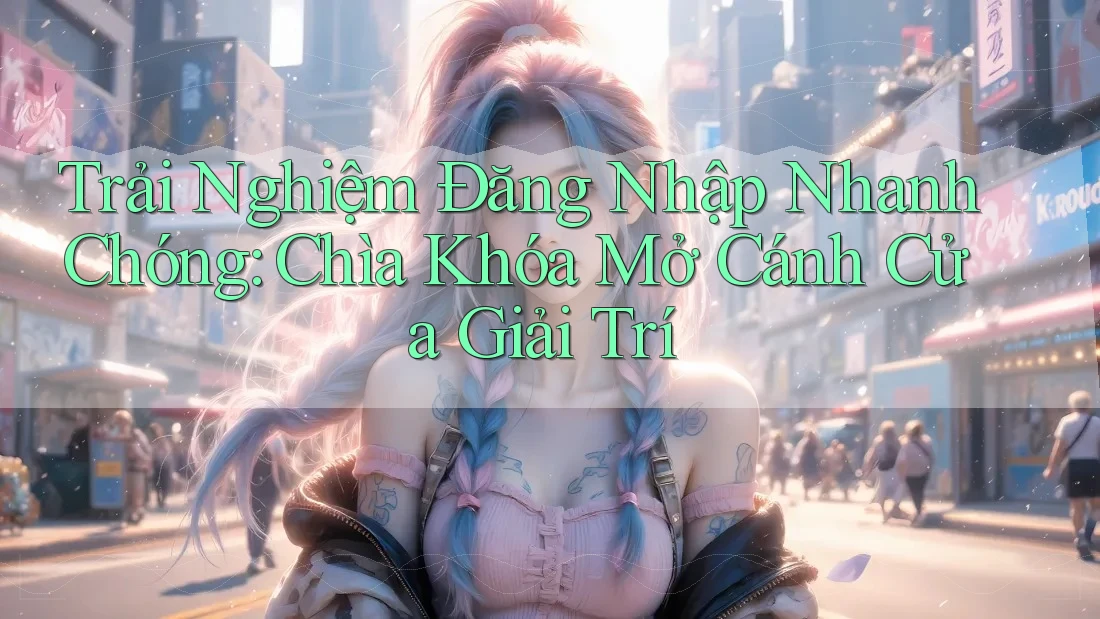 Trải Nghiệm Đăng Nhập Nhanh Chóng: Chìa Khóa Mở Cánh Cửa Giải Trí Trải Nghiệm Đăng Nhập Nhanh Chóng: Chìa Khóa Mở Cánh Cửa Giải Trí