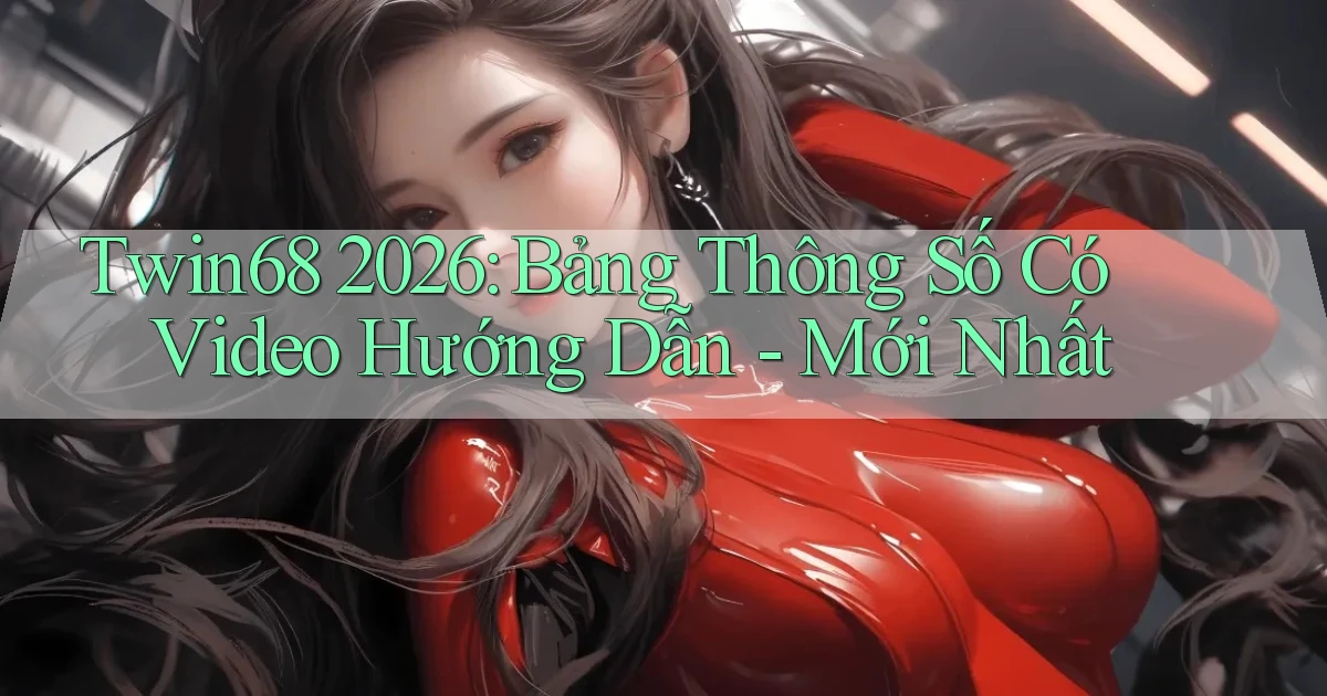 Twin68 2026 bảng thông số có video hướng dẫn mới nhất