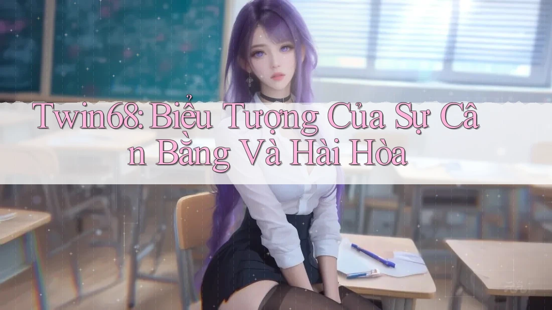 Twin68: Biểu Tượng Của Sự Cân Bằng Và Hài Hòa Twin68: Biểu Tượng Của Sự Cân Bằng Và Hài Hòa