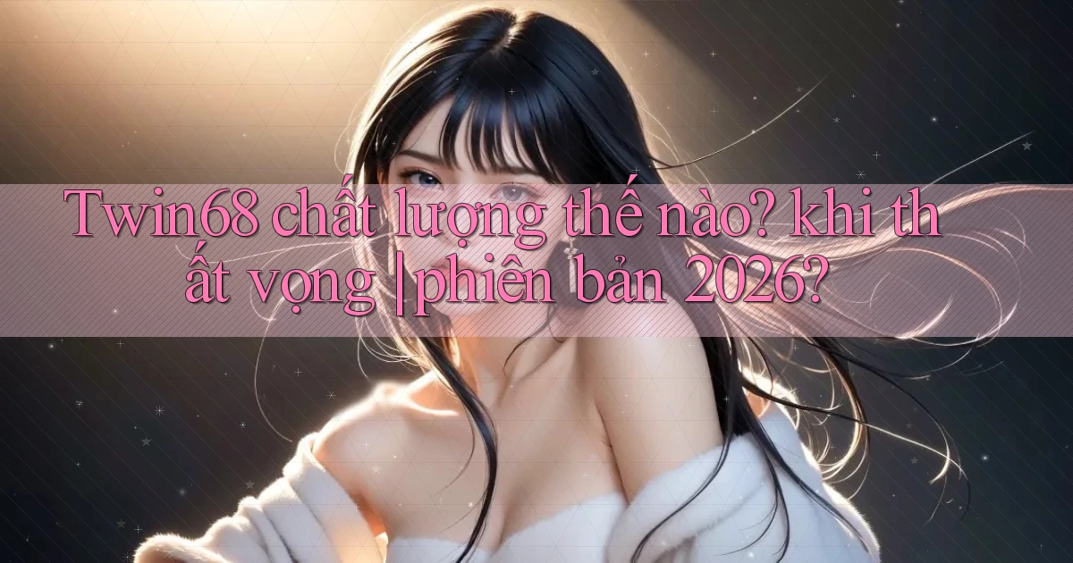 Twin68 chất lượng thế nào khi thất vọng phiên bản 2026