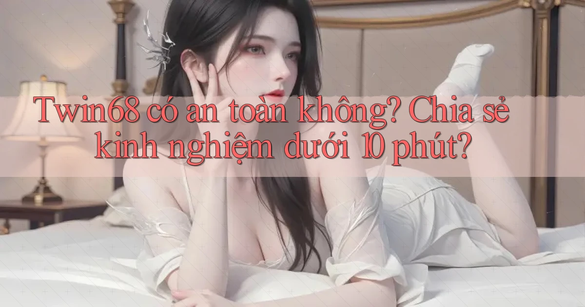 Twin68 có an toàn không chia sẻ kinh nghiệm dưới 10 phút