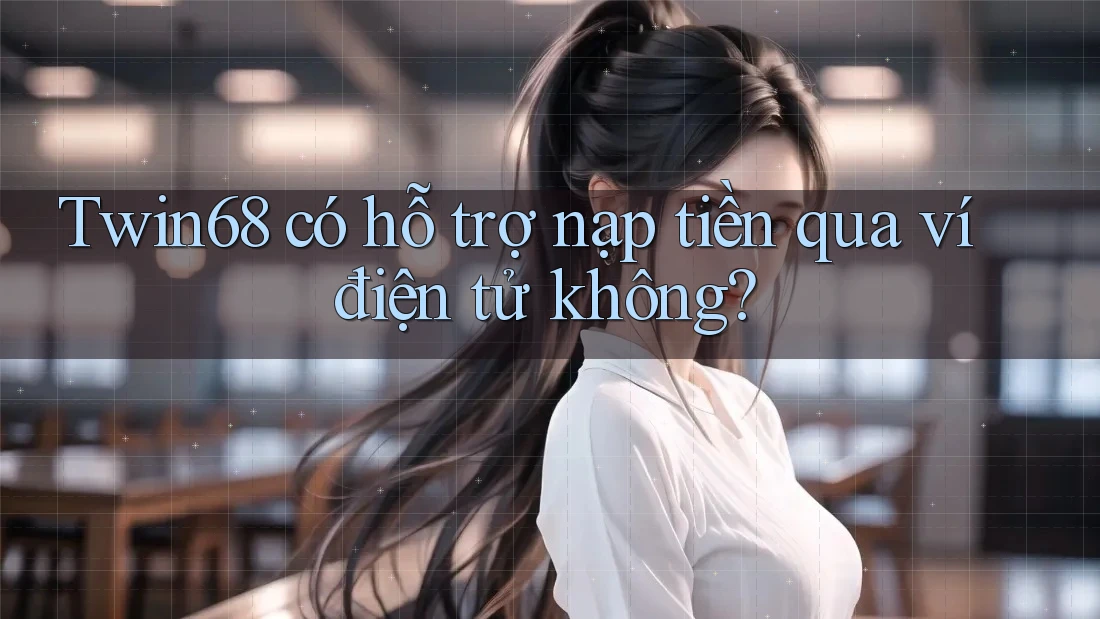 Twin68 có hỗ trợ nạp tiền qua ví điện tử không? Twin68 có hỗ trợ nạp tiền qua ví điện tử không?